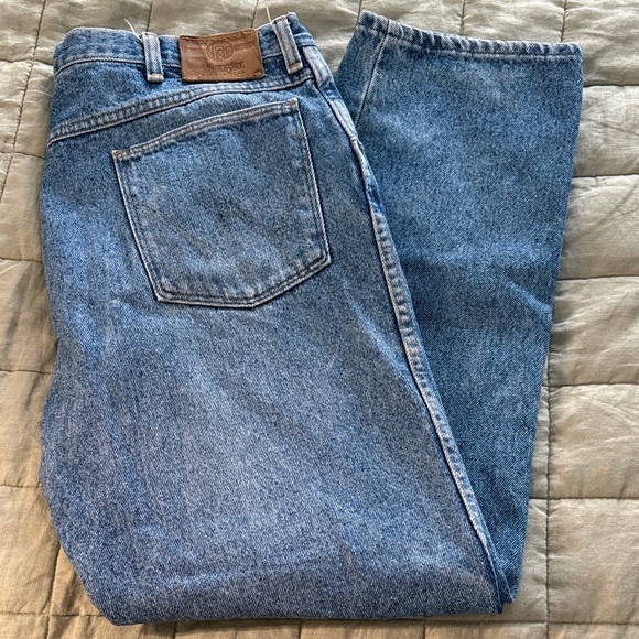Vintage Wrangler Jeans 38x30 Made in USA Authentic Denim